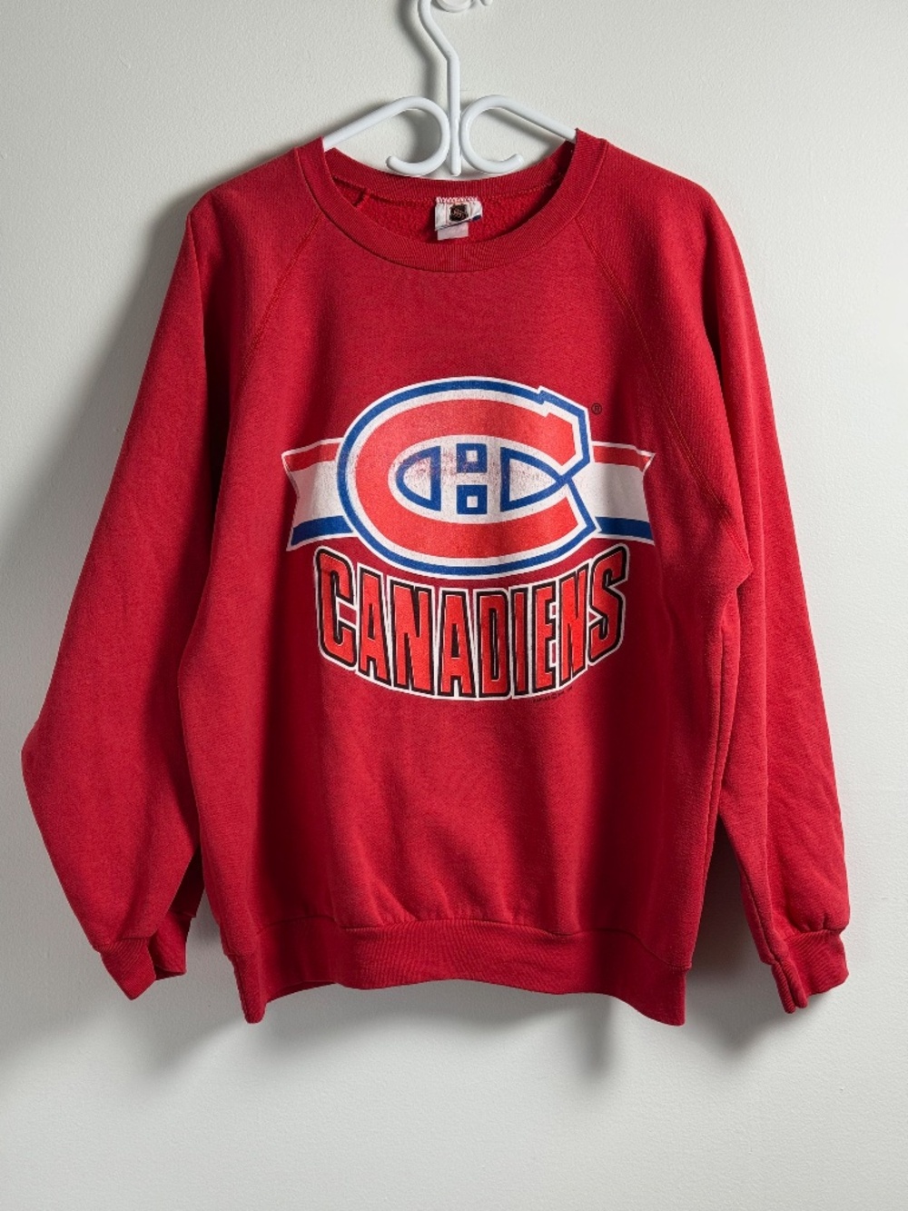 Vintage 1990 Harley  NHL Montreal canadiens crewneck sweater size Large